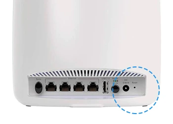 Factory Reset the Orbi Satellite