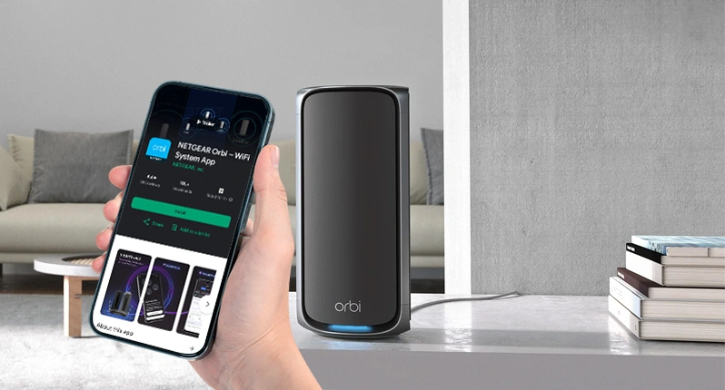 Setting Up The Orbi System By Using the App