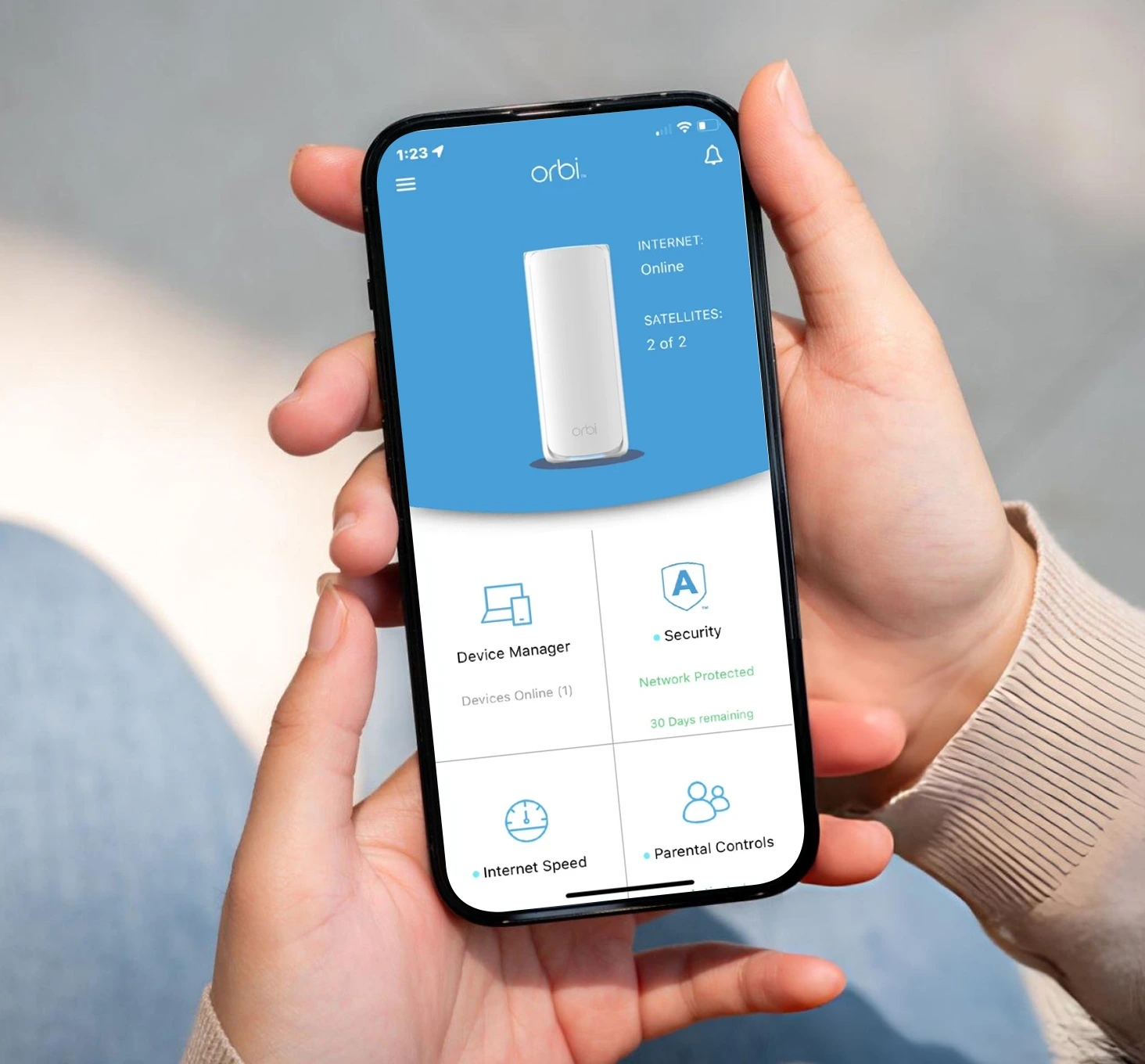 How to setup NETGEAR ORBI 370 router and satellites