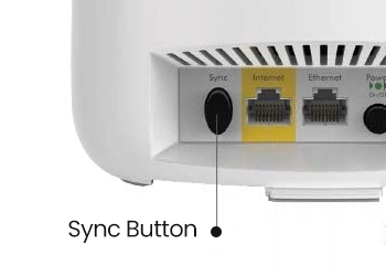 Press the SYNC button on the router
