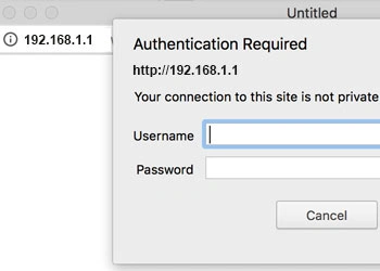 Using Orbi Login Page