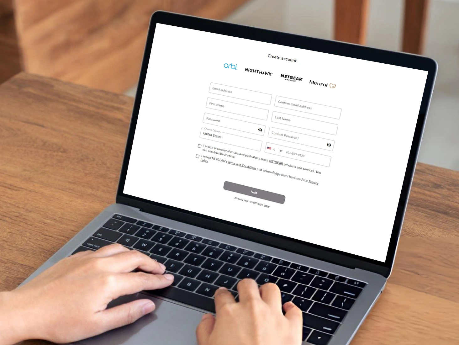 Netgear Orbi Satellite RBK50 Login Process